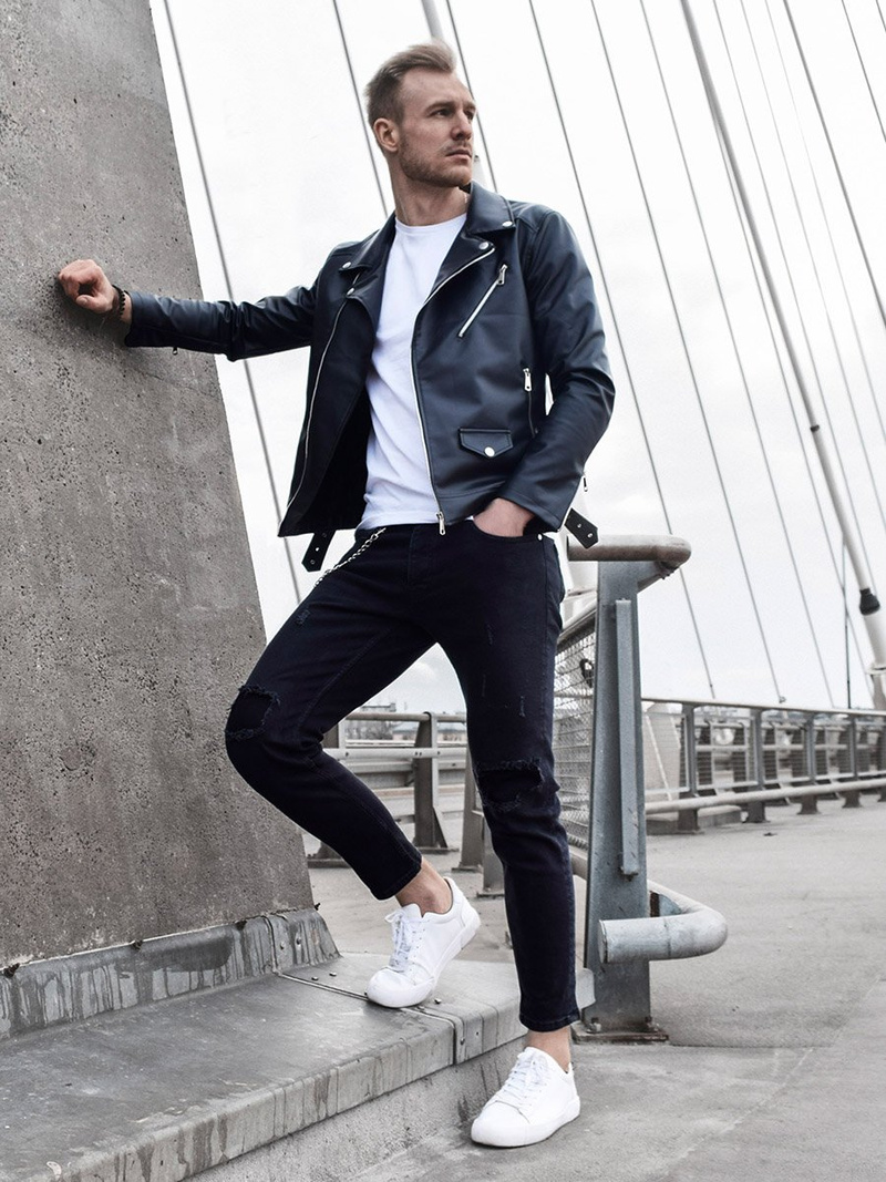 Куртка чоловіча Чорна OZONEE O/5625Z