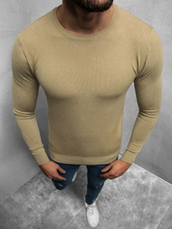 Sweter męski beżowy OZONEE TMK/YY01/11