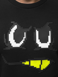 Толстовка чоловіча Чорна OZONEE B/21402079