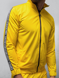 Bluza męska rozpinana żółta OZONEE B/10017