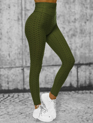 Legginsy damskie khaki OZONEE JS/YW88024/7