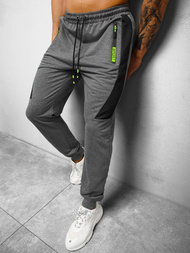 Spodnie dresowe męskie grafitowe OZONEE JS/68K10352