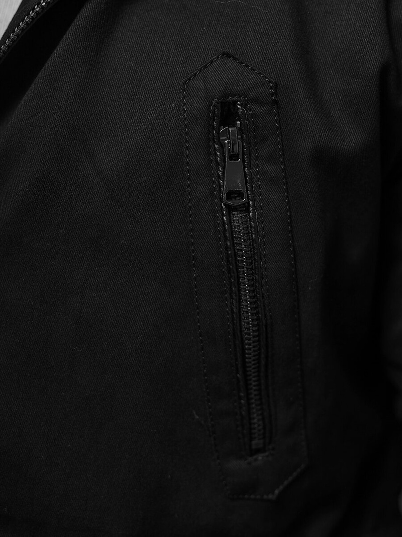 Куртка зимова чоловіча чорна OZONEE JD/390