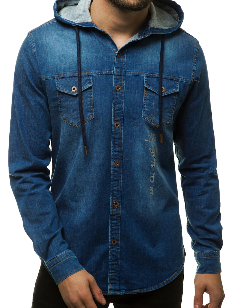 Сорочка чоловіча Сапфірова OZONEE O/201144Z