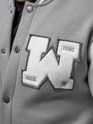 Толстовка чоловіча сірий OZONEE O/TB9127