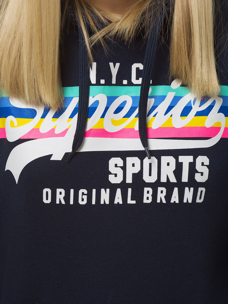 Жіноча Толстовка Темно-Синя OZONEE JS/KSW2009