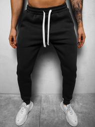 Spodnie dresowe męskie czarne OZONEE O/12110Z