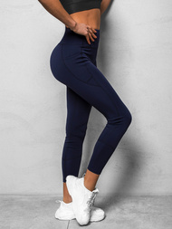 Legginsy damskie granatowe OZONEE O/XL004/4