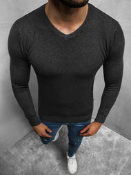 Sweter męski grafitowy OZONEE TMK/YY03/13Z