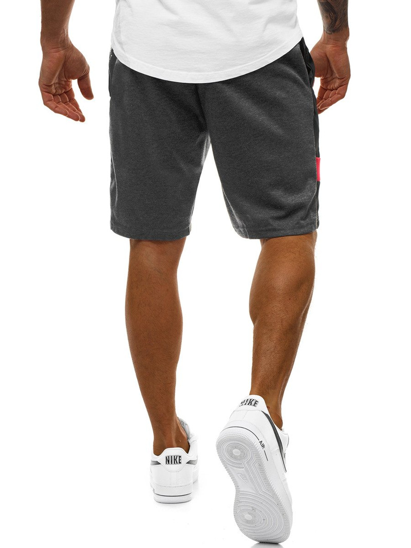 Spodenki dresowe męskie grafitowe OZONEE JS/81012Z