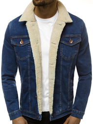 Kurtka męska jeans niebieska OZONEE BN/5935