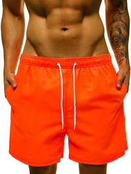 Spodenki kąpielowe męskie pomarańczowe OZONEE JS/ST020