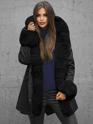 Куртка жіноча Чорна OZONEE JS/16M9062/392