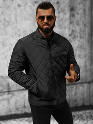 Kurtka męska czarna OZONEE JS/22M306/392