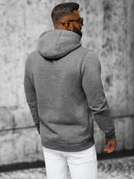 Толстовка чоловіча графіт OZONEE NB/MF2012