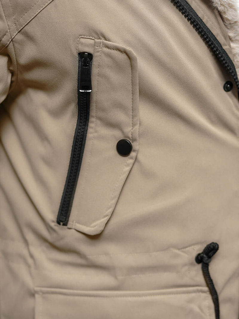 Куртка зимова чоловіча Бежева OZONEE JS/22M317/62