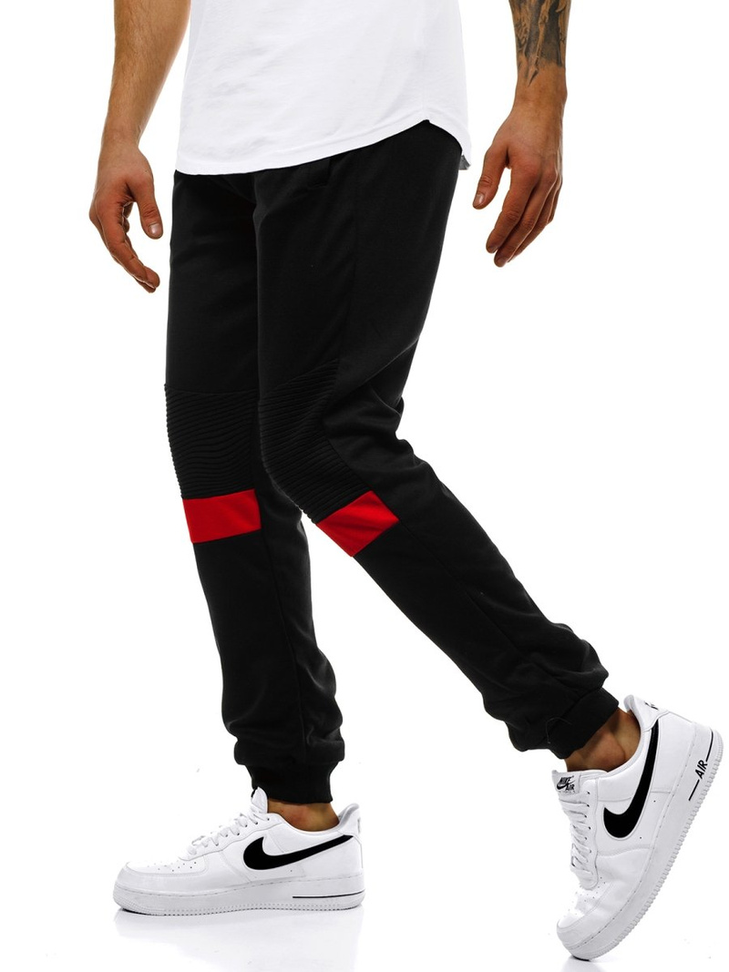 Штани спортивні чоловічі Чорнi OZONEE JS/JZ11016