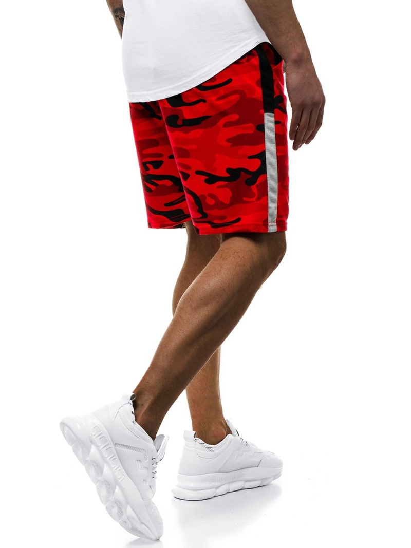 Spodenki męskie czerwone OZONEE JS/KK300160