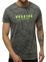 T-Shirt męski grafitowy OZONEE JS/SS10935
