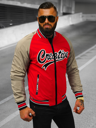 Куртка Чоловіча Червона OZONEE JS/84M3011/270