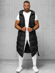 Безрукавка чоловіча чорна OZONEE O/M3201Z