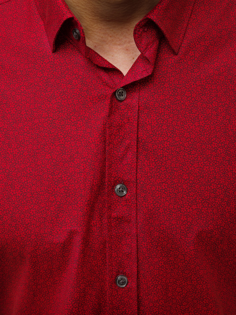 Сорочка чоловіча Червона OZONEE B/K59Z