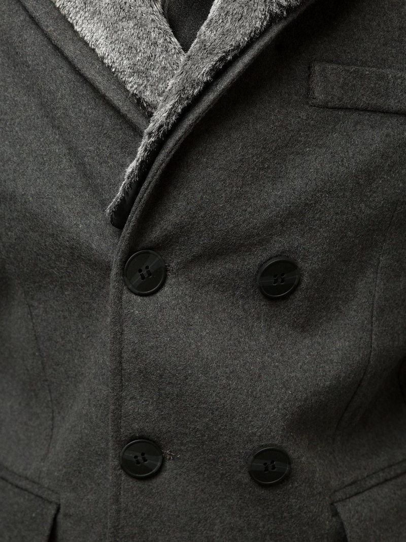 Пальто чоловіче Графітовий OZONEE O/5626