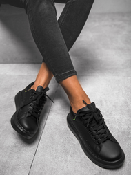 Sneakersy damskie czarne OZONEE T/126