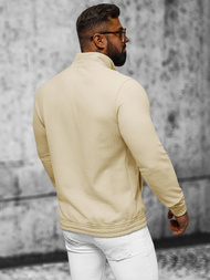 Bluza męska jasnobeżowa OZONEE O/TB2302