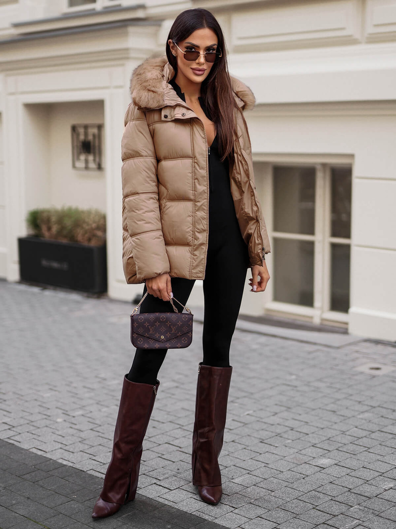 Куртка жіноча Гiрчична OZONEE JS/5M3256/84