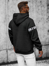 Толстовка чоловіча чорна OZONEE JS/3B573