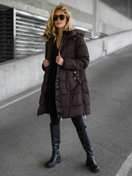 Куртка жіноча шоколад OZONEE JS/16M9302/158