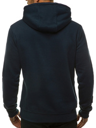 Bluza z kapturem męska granatowa OZONEE JS/KS2171