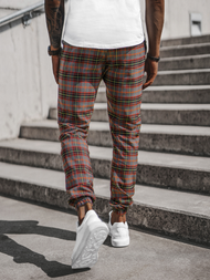 Чоловічі штани джоггери чинос Кольоровi OZONEE DJ/2284/22Z