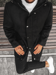 Płaszcz męski czarny OZONEE N/5921