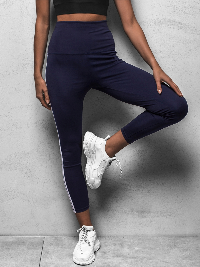 Legginsy damskie granatowe OZONEE JS/YW88036/4