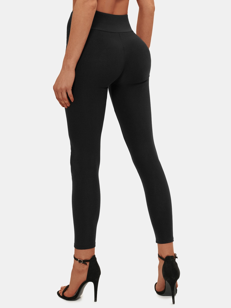 Legginsy damskie czarne OZONEE O/TS225/1