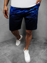 Spodenki dresowe męskie niebieskie OZONEE JS/KK300116