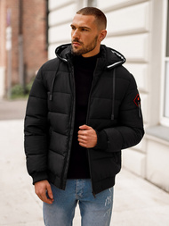 Kurtka zimowa męska czarna OZONEE JS/31M5031/392Z