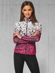 Komplet sportowy dwuczęściowy ciemno-różowy OZONEE O/20401Z