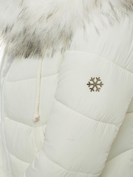 Куртка жіноча екрю OZONEE O/SW028/10