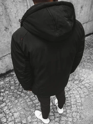 Kurtka zimowa męska czarna OZONEE JS/M717/392
