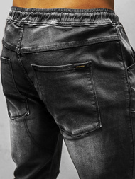 Штани чоловічі джоггери Чорнi OZONEE NB/MP0011N