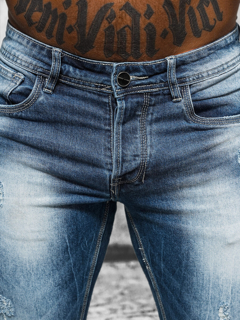 Чоловічі джинси Синi OZONEE NB/MP0008B