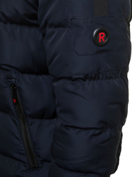 Kurtka zimowa męska pikowana granatowa OZONEE N/6900/2