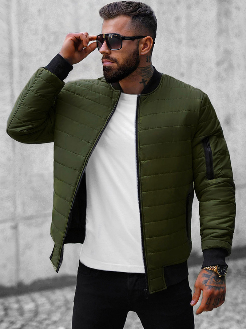 Куртка чоловіча Зелена OZONEE JS/MY02Z