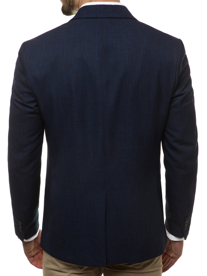 Піджак чоловічій Темно-Синя OZONEE H/28