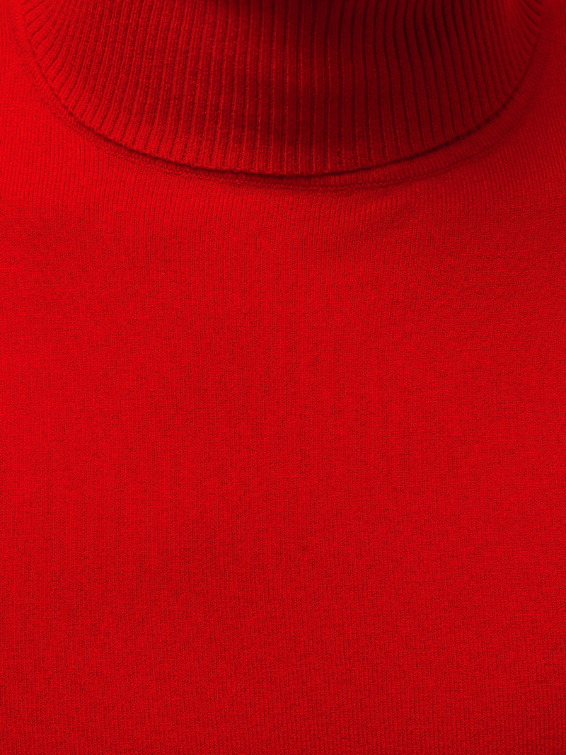 Sweter męski golf ciemno-czerwony OZONEE TMK/YY02/6