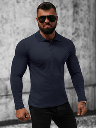 Longsleeve męski granatowy OZONEE O/B263