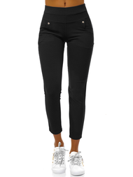 Legginsy damskie czarne OZONEE JS/1040/A1